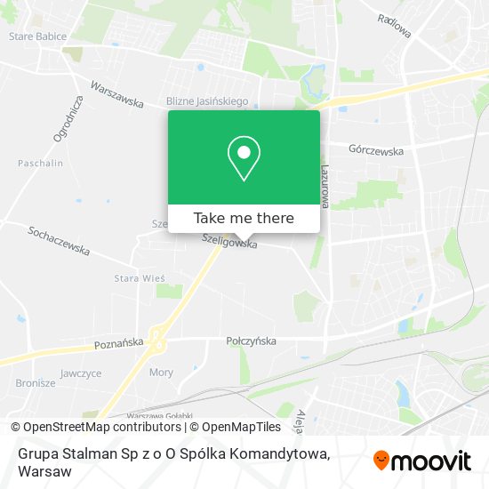 Grupa Stalman Sp z o O Spólka Komandytowa map