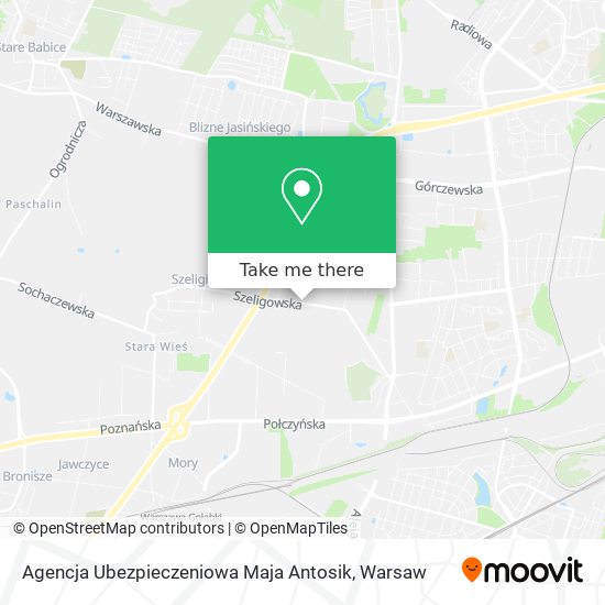 Agencja Ubezpieczeniowa Maja Antosik map