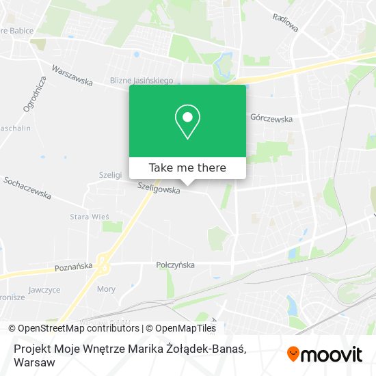 Projekt Moje Wnętrze Marika Żołądek-Banaś map