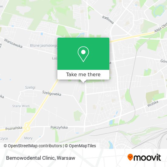 Bemowodental Clinic map