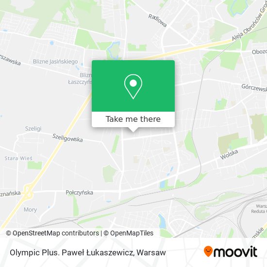 Olympic Plus. Paweł Łukaszewicz map