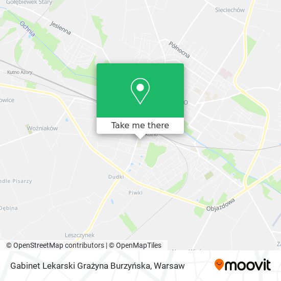 Gabinet Lekarski Grażyna Burzyńska map