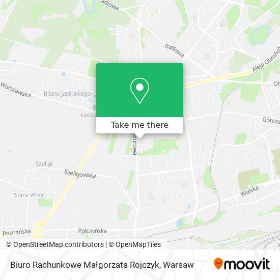 Biuro Rachunkowe Małgorzata Rojczyk map