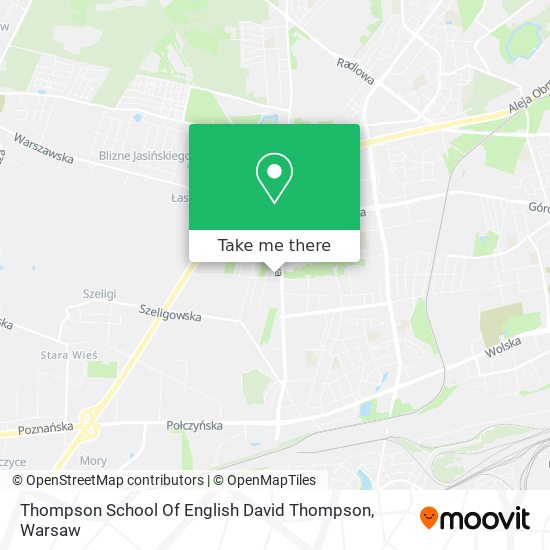 Thompson School Of English David Thompson map