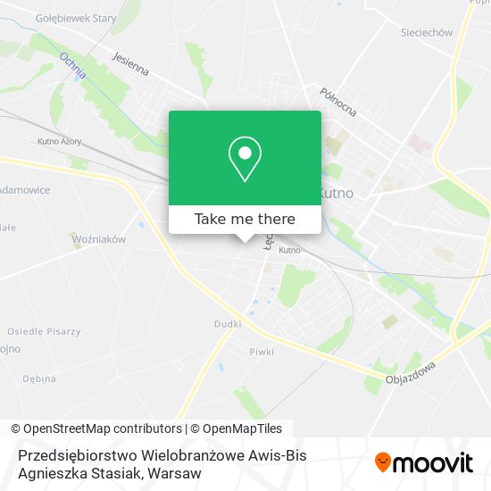 Przedsiębiorstwo Wielobranżowe Awis-Bis Agnieszka Stasiak map