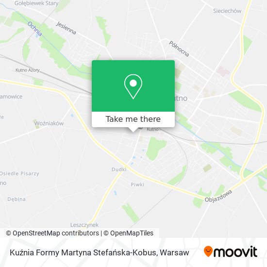 Kuźnia Formy Martyna Stefańska-Kobus map