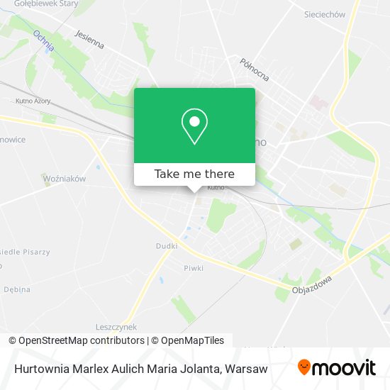 Hurtownia Marlex Aulich Maria Jolanta map