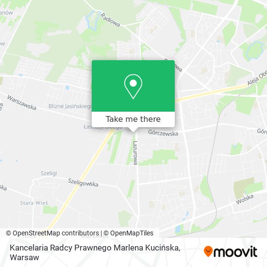 Kancelaria Radcy Prawnego Marlena Kucińska map