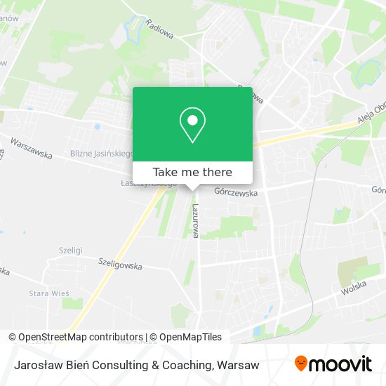 Jarosław Bień Consulting & Coaching map