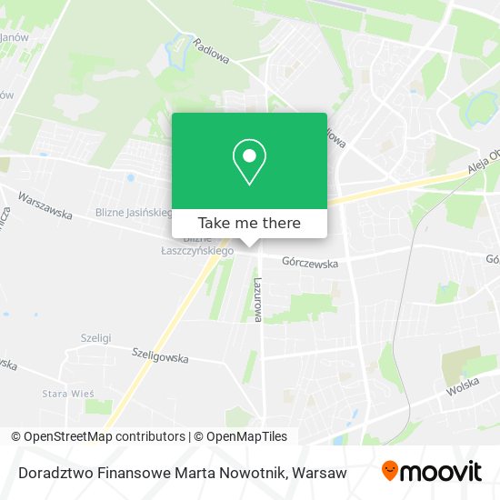 Doradztwo Finansowe Marta Nowotnik map