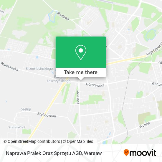 Naprawa Pralek Oraz Sprzętu AGD map