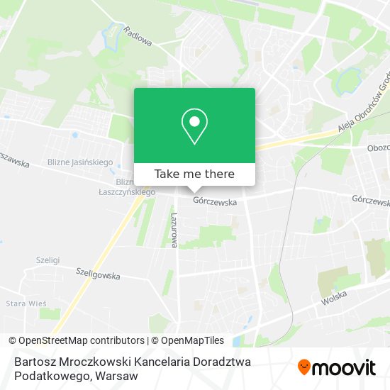 Bartosz Mroczkowski Kancelaria Doradztwa Podatkowego map