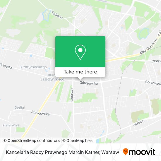 Kancelaria Radcy Prawnego Marcin Katner map