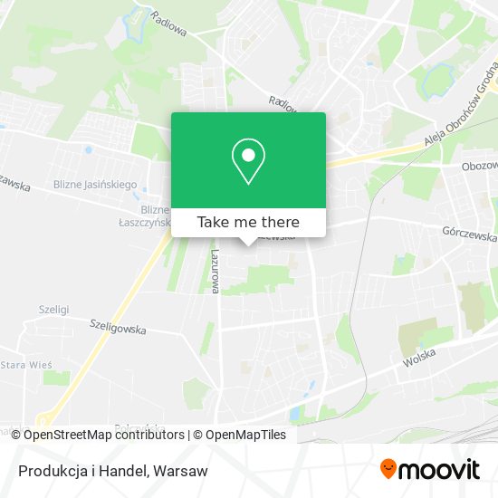 Produkcja i Handel map