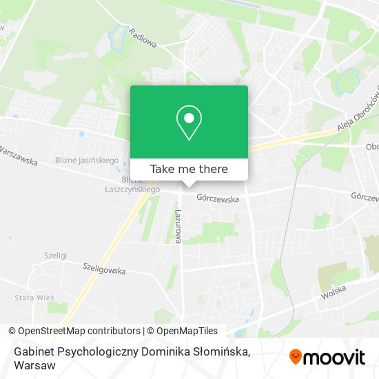 Gabinet Psychologiczny Dominika Słomińska map