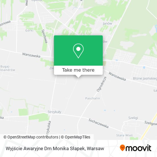 Wyjście Awaryjne Dm Monika Słapek map