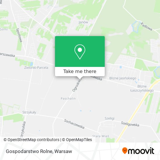 Gospodarstwo Rolne map