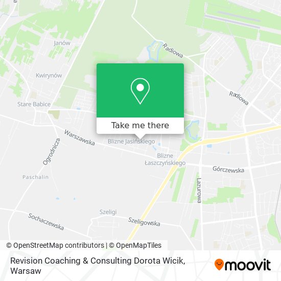 Revision Coaching & Consulting Dorota Wicik map