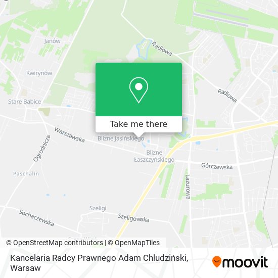 Kancelaria Radcy Prawnego Adam Chludziński map