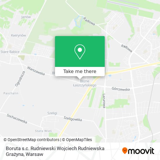 Boruta s.c. Rudniewski Wojciech Rudniewska Grażyna map