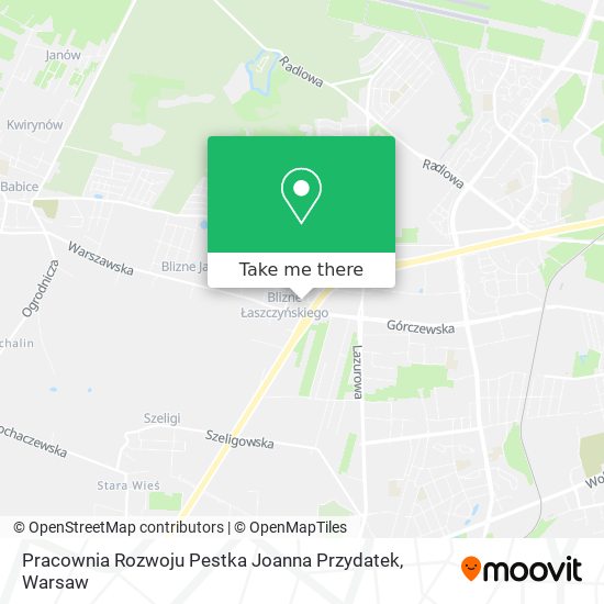 Карта Pracownia Rozwoju Pestka Joanna Przydatek