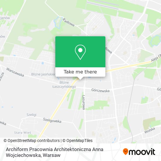 Archiform Pracownia Architektoniczna Anna Wojciechowska map