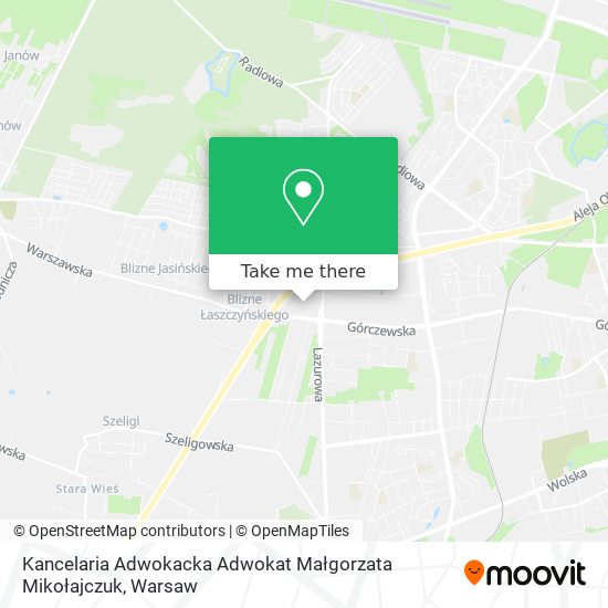 Kancelaria Adwokacka Adwokat Małgorzata Mikołajczuk map