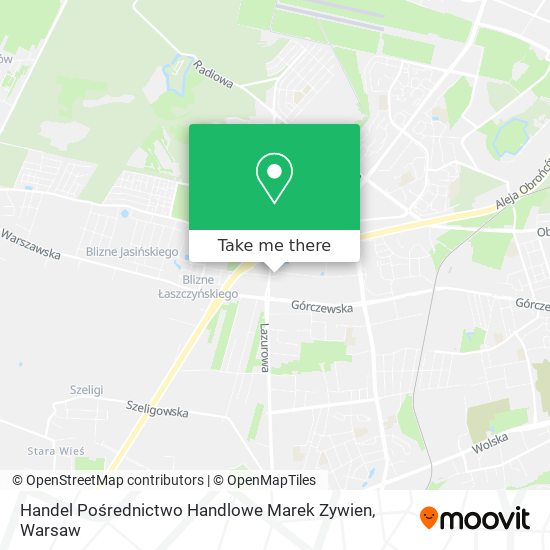 Handel Pośrednictwo Handlowe Marek Zywien map