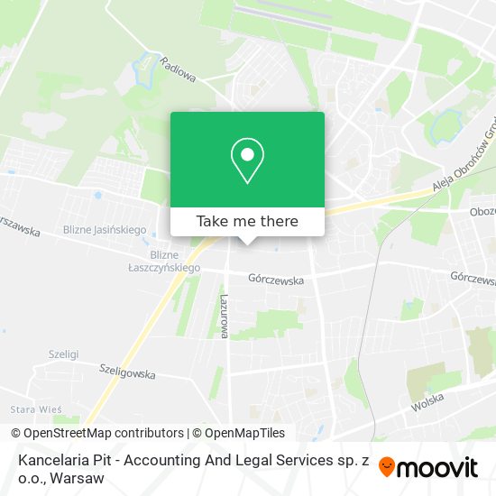 Kancelaria Pit - Accounting And Legal Services sp. z o.o. map