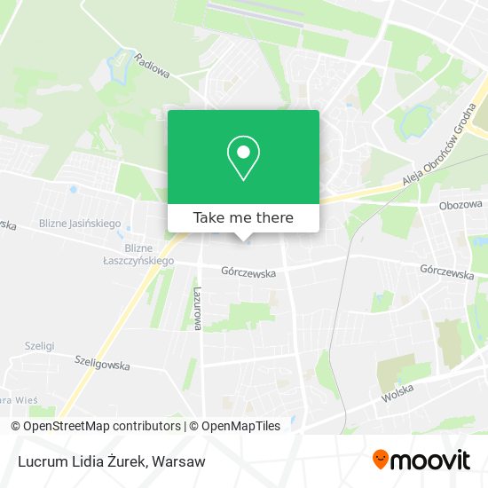 Lucrum Lidia Żurek map