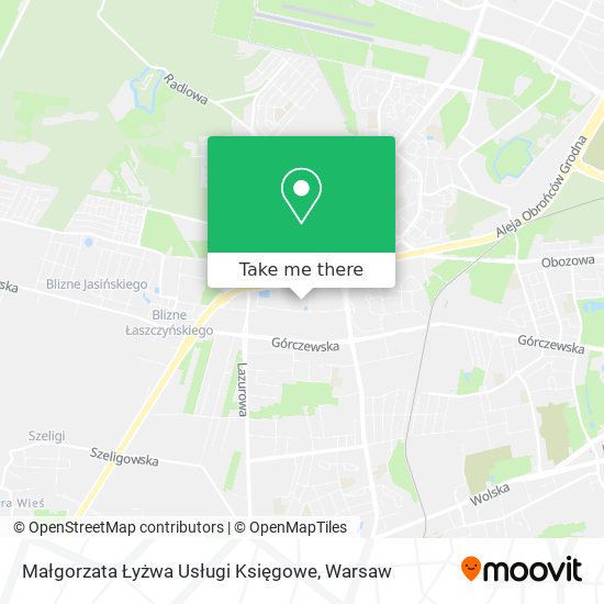 Małgorzata Łyżwa Usługi Księgowe map