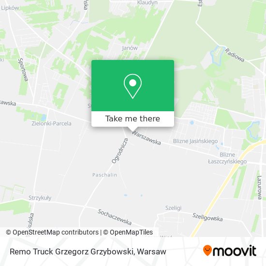 Remo Truck Grzegorz Grzybowski map