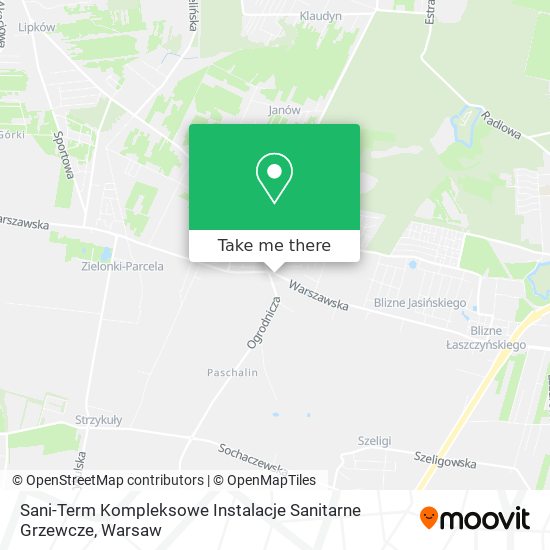 Sani-Term Kompleksowe Instalacje Sanitarne Grzewcze map