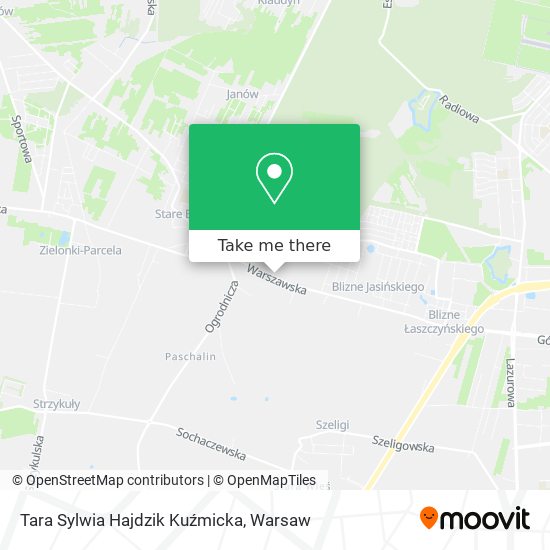 Tara Sylwia Hajdzik Kuźmicka map