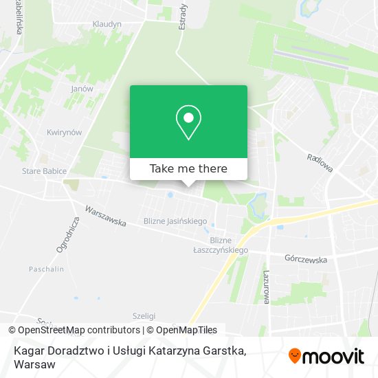 Kagar Doradztwo i Usługi Katarzyna Garstka map