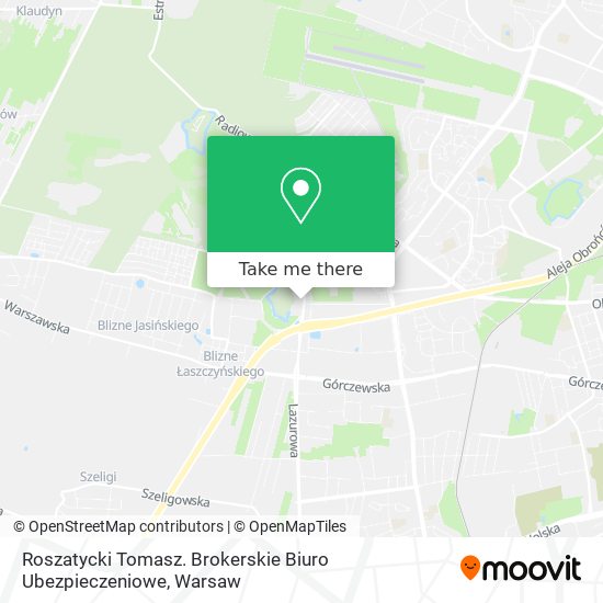 Roszatycki Tomasz. Brokerskie Biuro Ubezpieczeniowe map