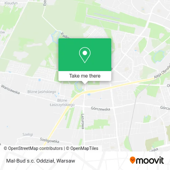 Mal-Bud s.c. Oddział map