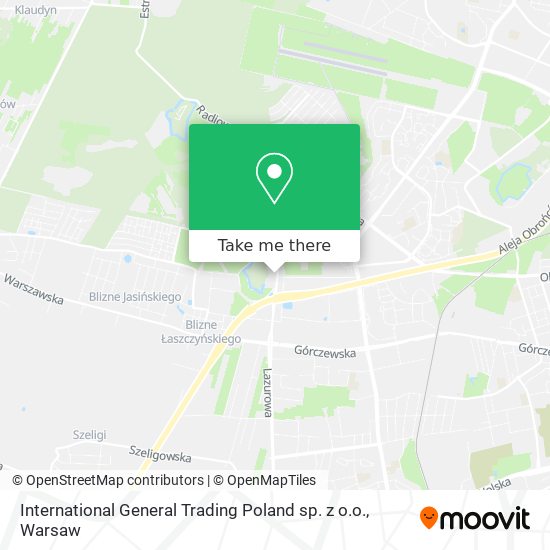 Карта International General Trading Poland sp. z o.o.