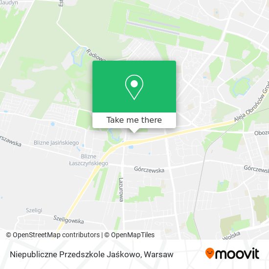 Niepubliczne Przedszkole Jaśkowo map