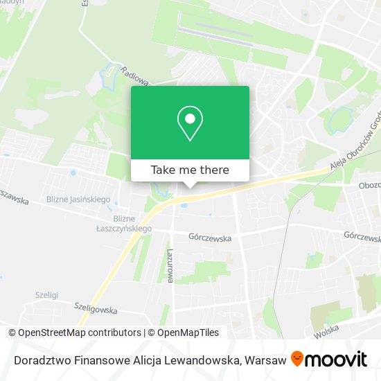 Doradztwo Finansowe Alicja Lewandowska map