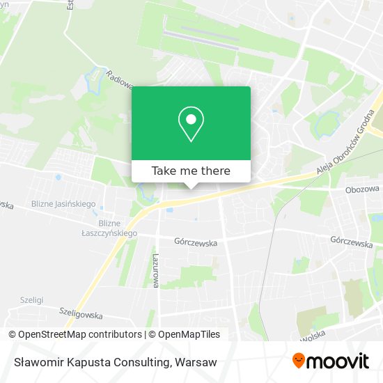 Sławomir Kapusta Consulting map