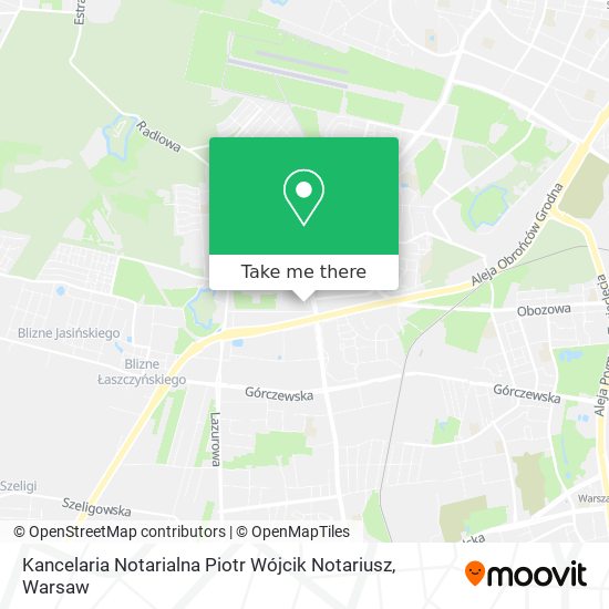 Kancelaria Notarialna Piotr Wójcik Notariusz map