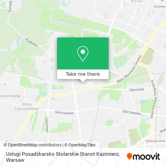 Usługi Posadzkarsko Stolarskie Staroń Kazimierz map