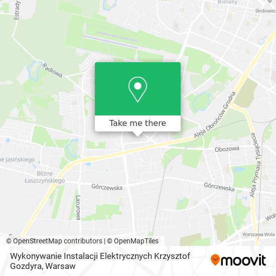 Карта Wykonywanie Instalacji Elektrycznych Krzysztof Gozdyra