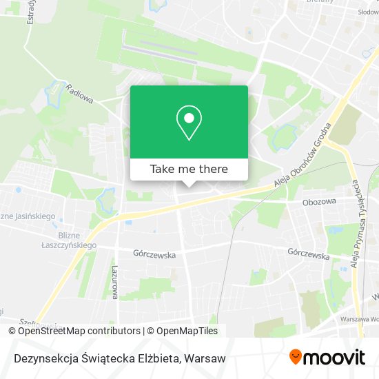 Dezynsekcja Świątecka Elżbieta map