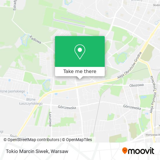 Tokio Marcin Siwek map