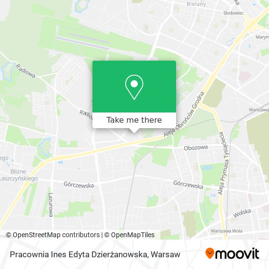 Pracownia Ines Edyta Dzierżanowska map