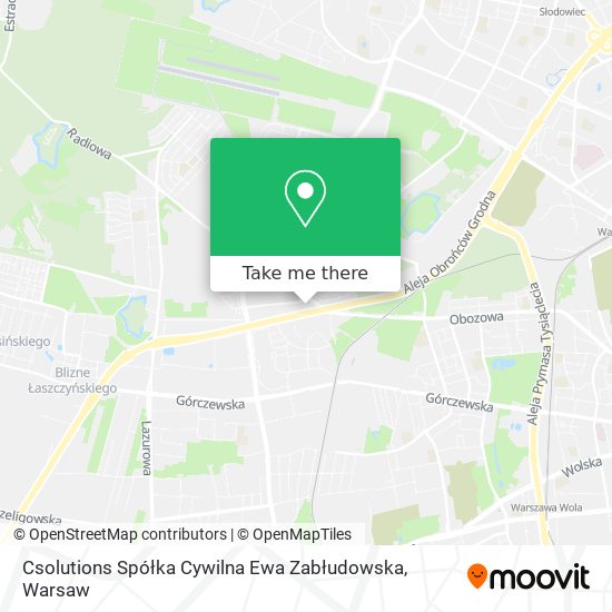 Csolutions Spółka Cywilna Ewa Zabłudowska map