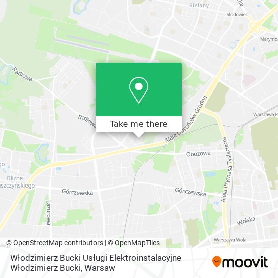 Włodzimierz Bucki Usługi Elektroinstalacyjne Włodzimierz Bucki map