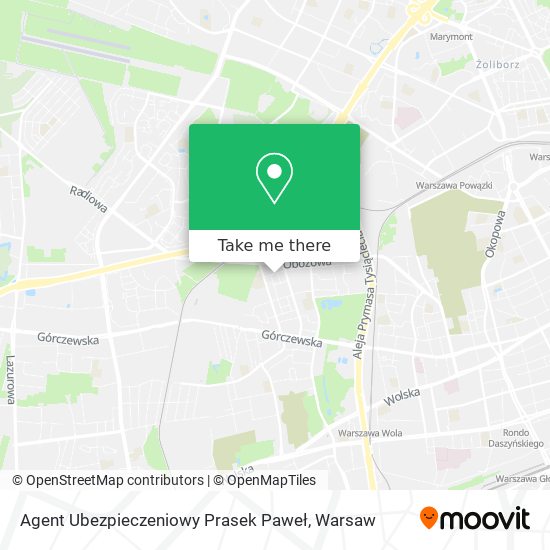 Agent Ubezpieczeniowy Prasek Paweł map